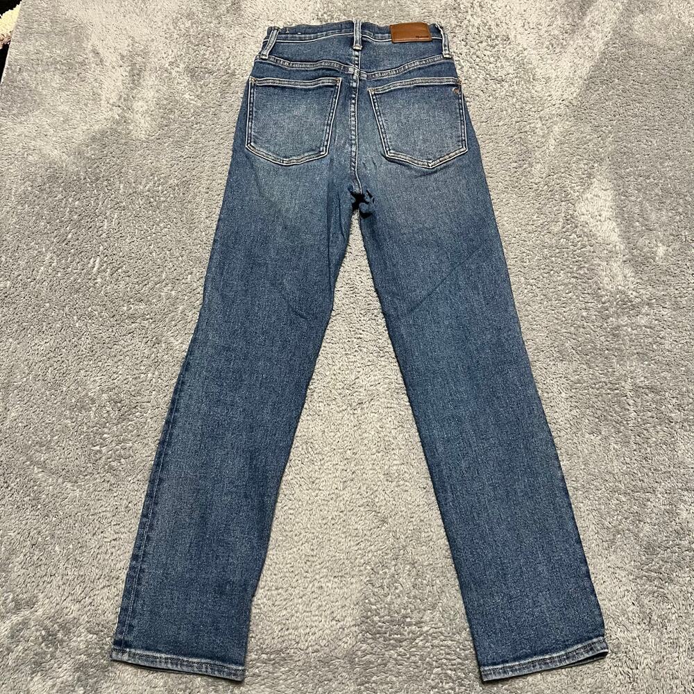 Madewell Jeans Womens 26 Perfect Vintage Blue Denim Pants High Rise - Picture 4 of 11
